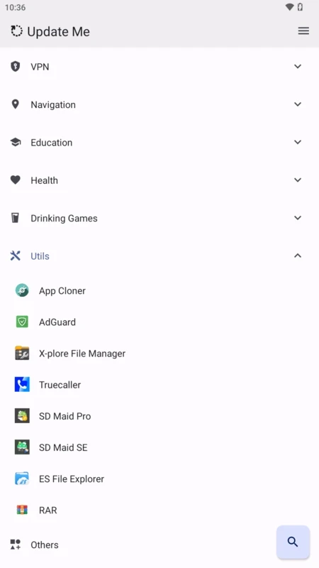 Update Me — skærmbillede 4